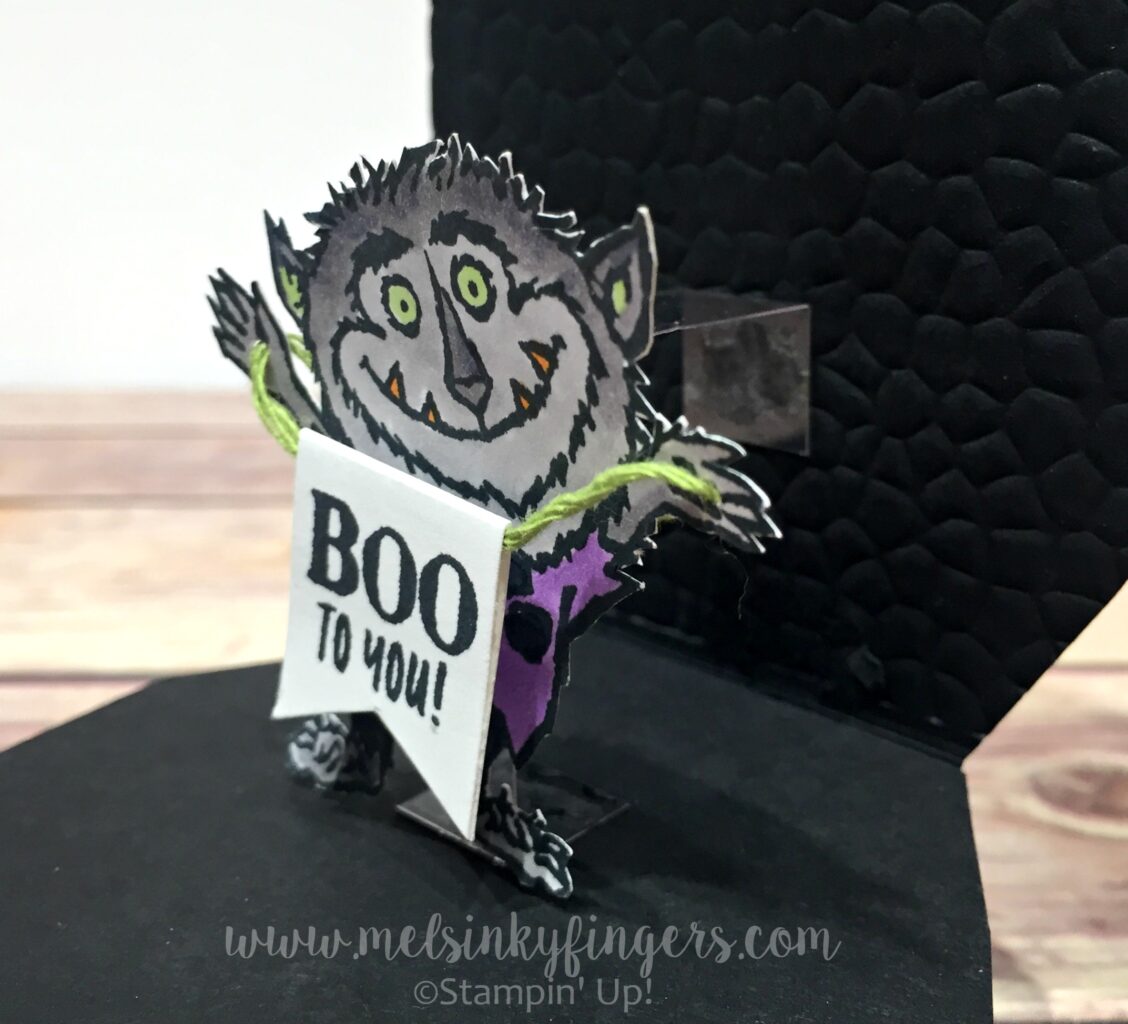 Boo to You PopUp Monster Card and Holiday Catalog Sneak Peek! Mel's