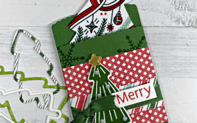 12 Days of Christmas Day 8 – Tree Gift Card Holder